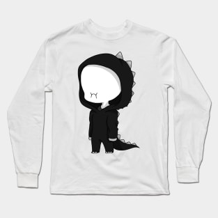 offenderman dinosaur chibi Long Sleeve T-Shirt